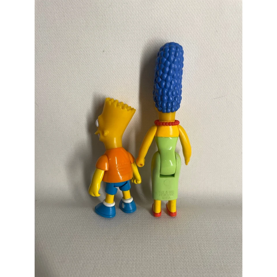 Lote de 3 figuras de acción Mattel The SIMPSONS Marge, Bart y Maggie 2002  Foto 3 de 4