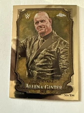 2025 Topps Chrome WWE Undertaker Allen & Ginter #AG-UTK🏟️