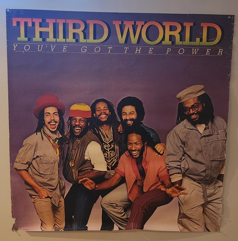 THIRD WORLD_YOU'VE GOT THE POWER_ORIGINAL,1982 REGGAE, PROMO POSTER, 36" X 36"