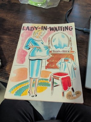 Vintage Books for the Expecting Mother Lady in Waiting By Hedlund 1957