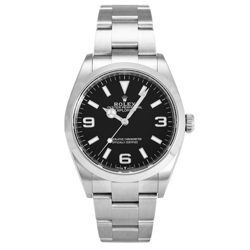 Rolex Explorer 124270 Stainless Steel 36.0mm Black Dial Automatic #YKW466