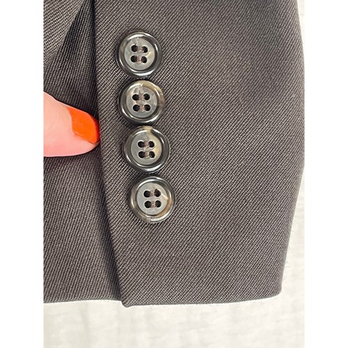 J. Crew Wollblazer mit drei Knöpfen in Schwarz, Größe 8, gebraucht, in einwandfreiem Zustand - Bild 6 von 8