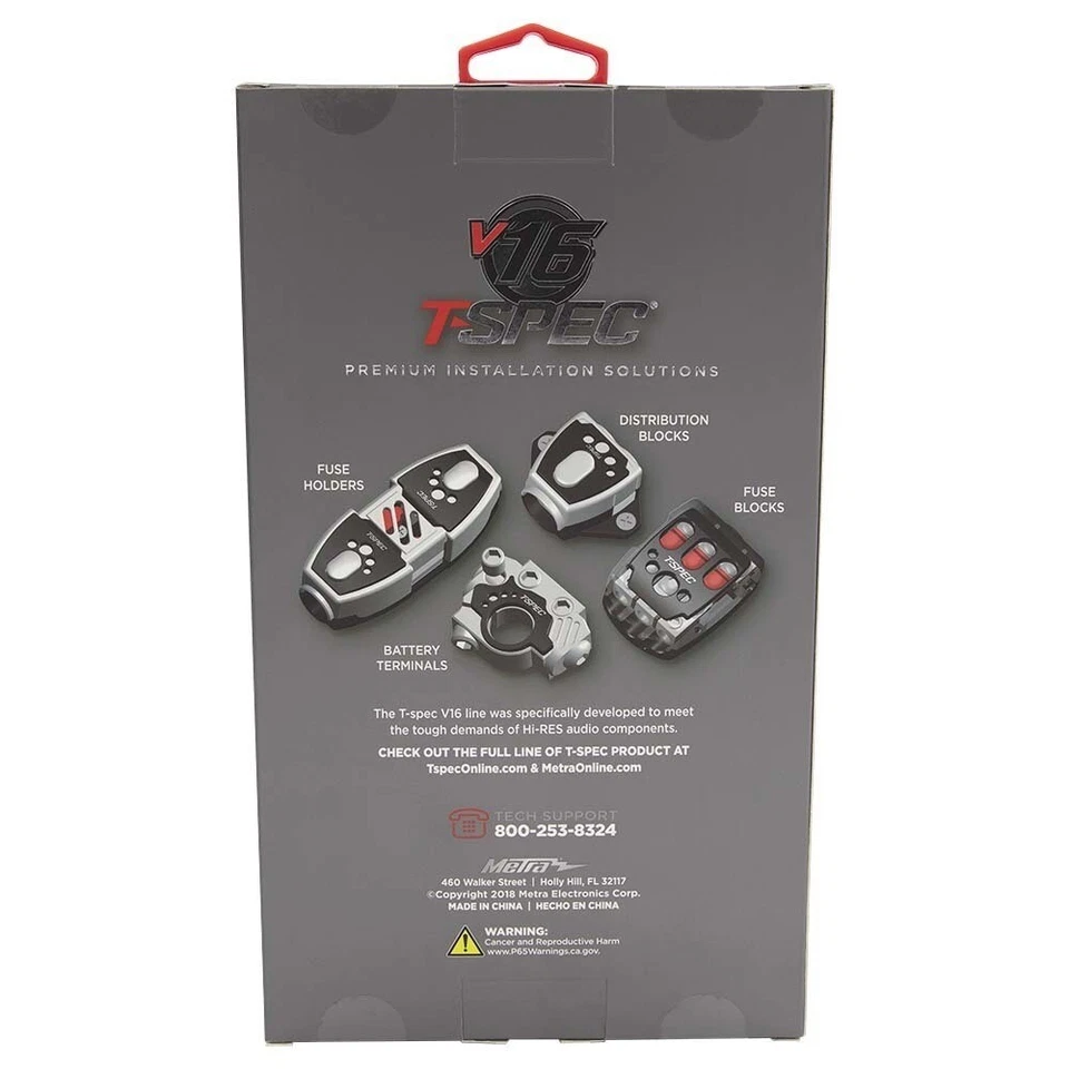 Metra Heise T-Spec V16RCA-102 10ft RCA Cable 16AWG Shielded Audio Interconnect - Image 4 of 4