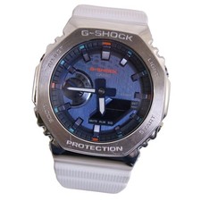 Casio G-Shock GM-2100RI21-7AJR Ryo Ishikawa Limited White Watch Used