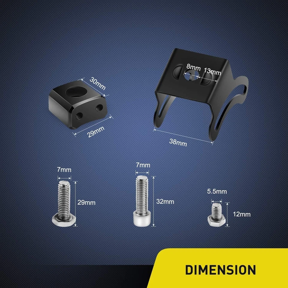 Soporte base de montaje Nilight 2 piezas barra de luz LED montaje deslizante  Foto 2 de 4
