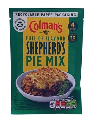 Colman's Full of Flavour Shepherd's Pie Mix, Gewürzmischung,50g, MHD 30 Apr 2026