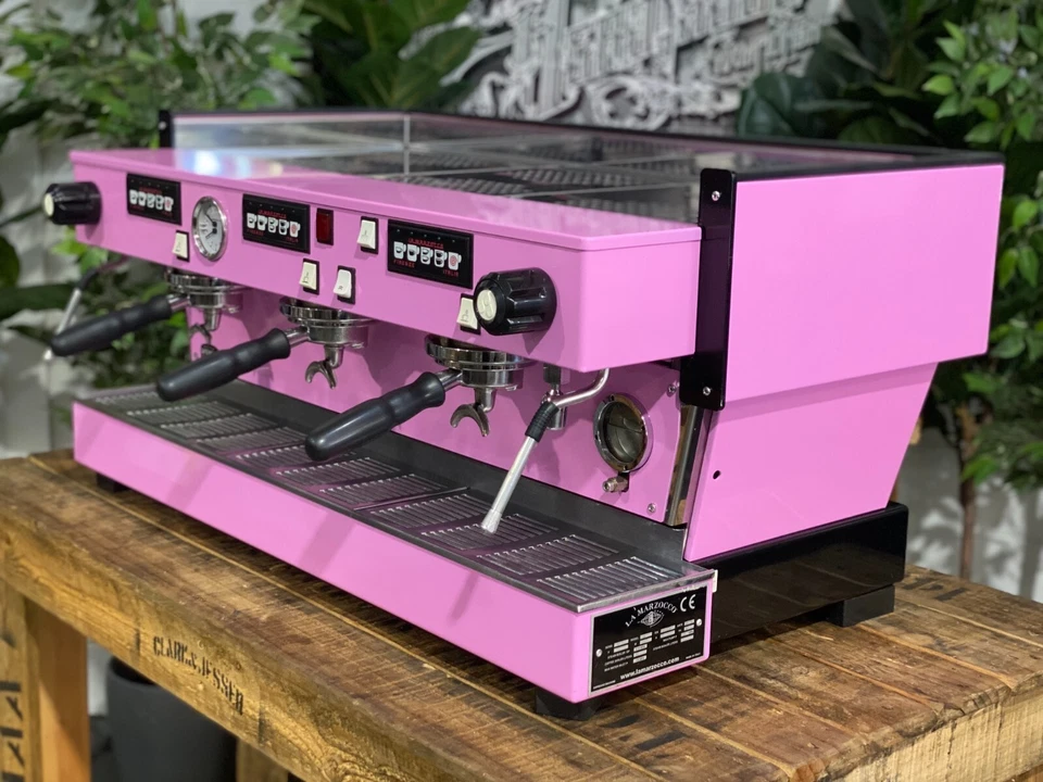 LA MARZOCCO LINEA CLASSIC CONTEMPORÁNEO ROSA 3 GRUPO MÁQUINA DE CAFÉ... - Imagen 4 de 4