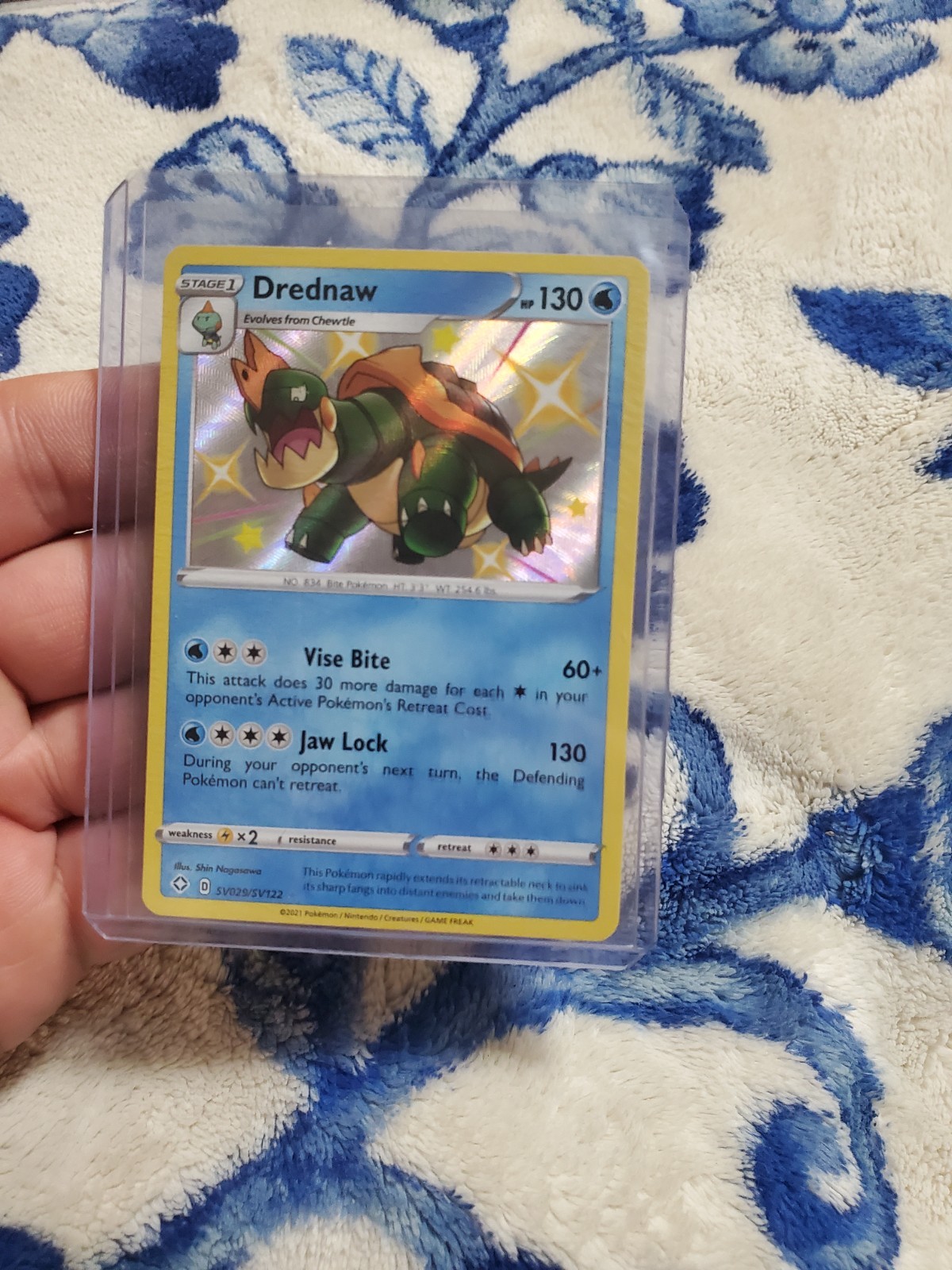 NM Drednaw SV029/SV122 Shining Fates: Shiny Vault Holo