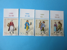 Schweiz 1990 - Pro Patria - Satz Randmarken -...