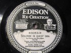 Quiet PAPER EDISON Disc 1916 KARL JÖRN Arthur Middleton FORZA DEL DESTINO 83053. — photo 2