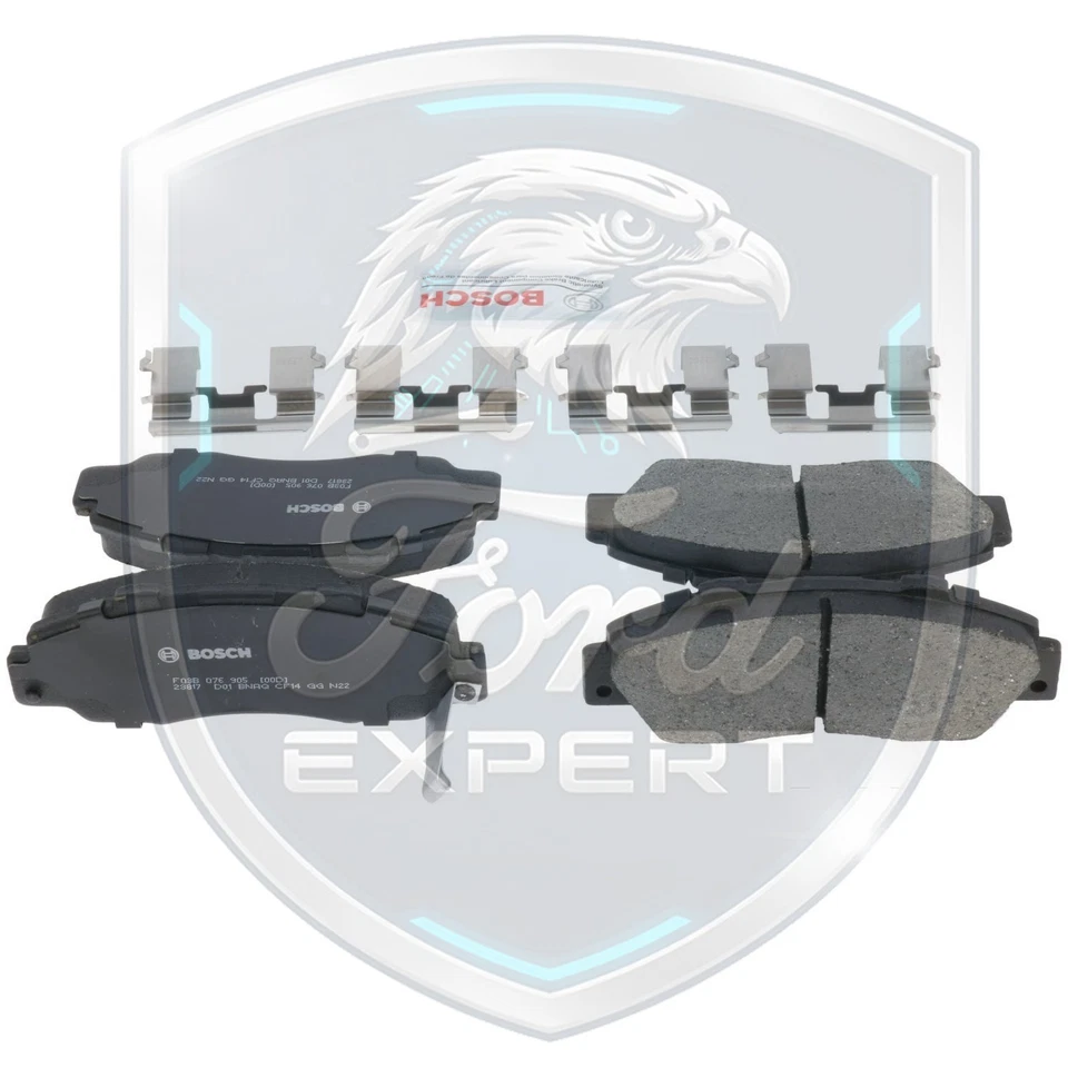 Bosch OEM Front Ceramic Brake Pads Kit For 1991-2002 Honda Lifetime Warranty - Image 4 of 4
