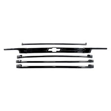 For Chevy Tahoe 2021-2024 Trim Illusion 7-pc Gloss Black Main Grille