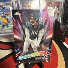 2024 Topps Chrome Future Stars Johnny Wilson Rookie Philadelphia Eagles FS-22