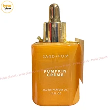 Sand & Fog Pumpkin Crème Eau De Parfum Perfume Oil 50 ml 1.7 oz Dropper New