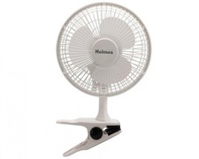 Holmes Convertible Desk  Clip Fan, White HCF0611A-WM