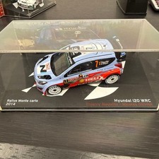 HYUNDAI i20 WRC 2014 MONTE CARLO 1/43 WITH CASE #6a400e