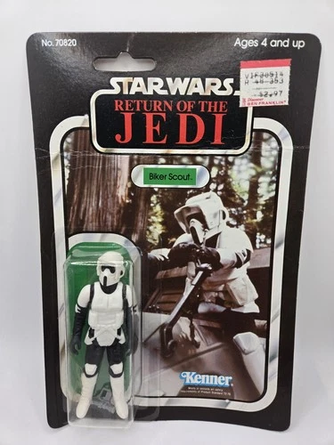 Star Wars ROTJ Vintage Biker Scout Kenner 1983