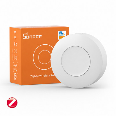 Sonoff SNZB-01P ZigBee 3.0 Smart Wireless Switch Button Schalter Taster Remote