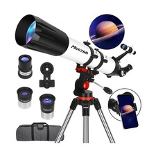 Telescope, Telescope for Adults High Powered Professional, 90mm Aperture 800m...