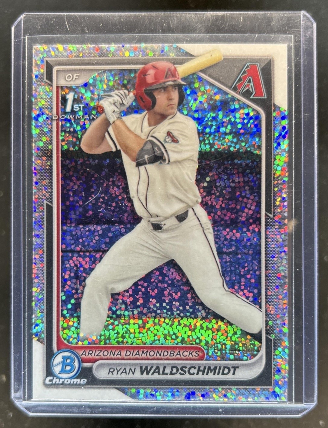 2024 Bowman Draft Ryan Waldschmidt Chrome Sparkles Refractor 1st Prospect #/200