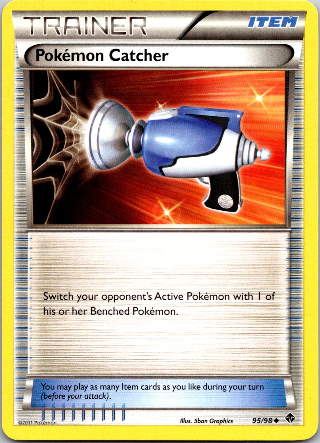Pokemon Catcher Normal Uncommon Emerging Powers 95/98 MP