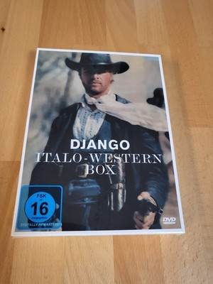 DJANGO : Italo - Western - Box - 3 Filme auf  DVD  + Audio CD -mit Gianni Garko