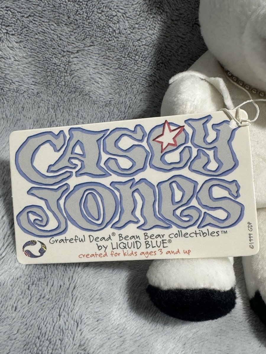 Grateful Dead Bean Bear Casey Jones Limited Ed. # 03243 of