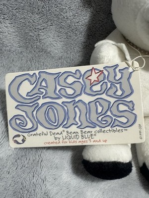 Grateful Dead Bean Bear Casey Jones Limited Ed. # 03243 of