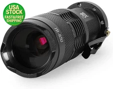 IR Torch 850NM 3W Infrared Light Night Vision Flashlight for Scope Camera Gear