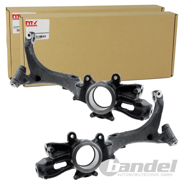 2X NTY Achsschenkel Vorne Passend FÜR Audi A4 A6 Skoda Superb VW Passat-image
