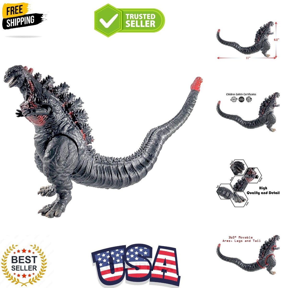 Legendary Shin Godzilla, Movie Series Movable Joints Action