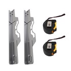 2pcs Wheel Alignment Tool Plates Carbon Steel for Car Vehicle Toe Calibration