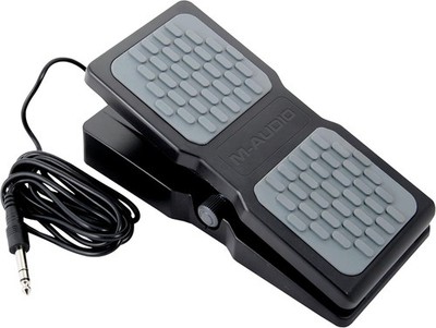 M-AUDIO EX-P - Expression-Fußpedal für Keyboards, MIDI-Keyboards, Controller u