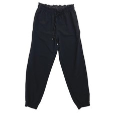 Athleta Metropolis Jogger Pants Black Elastic Waist Size 2 Athleisure Travel