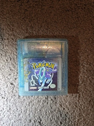 POKÉMON CRYSTAL VERSION NINTENDO GAMEBOY COLOR AUTHENTIC TESTED