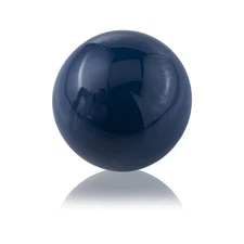 Bola Classic Blue Sphere Aluminum Decorative Orb Filler 3 Inch Ball Home Decor