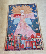 Custom Blanket ASO Sabrina the Teenage Witch Prop Kiki Angel Woven Tapestry