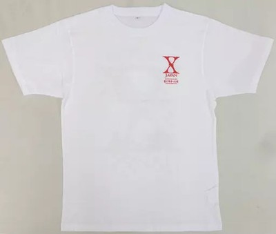 X JAPAN Live 2018 White S T-Shirt Triple Logo Makuhari Messe Concert