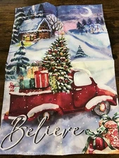 Christmas Garden Flag Brand New