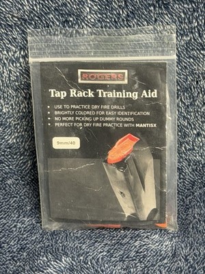 Rogers Tap Rack Training Aid 9mm .40 Dry Fire Practice Tool MantisX | eBay