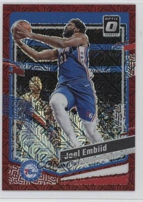 2023-24 Panini Donruss Optic Choice Red Prizm /88 Joel Embiid #124 2g0