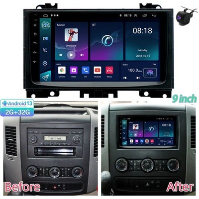 For 2006-2017 Mercedes-Benz Sprinter Car Radio Stereo GPS Navigation Wifi FM 9''