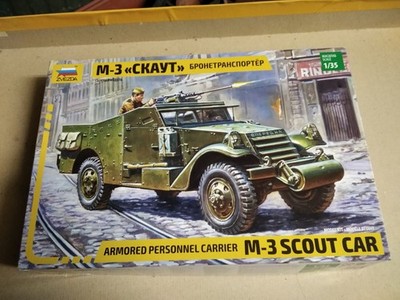 ZVEZDA 1/35 - M3 SCOUT CAR RUSSISCHE VERSION - 2. WK - NEU
