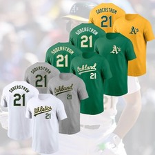 NEW HOT - Tyler Soderstrom 21 Oakland Athletics Player  Number Gift For Fans