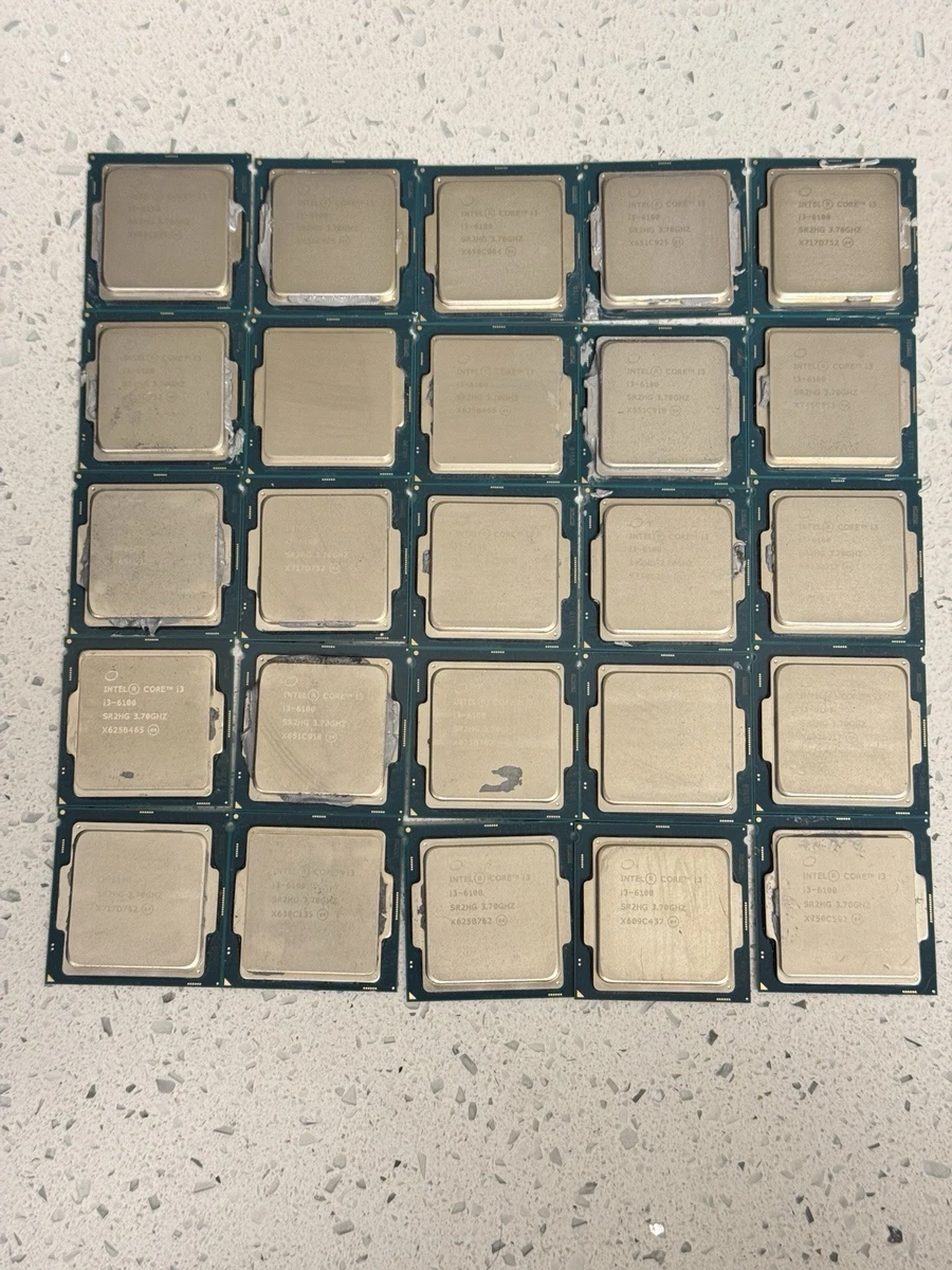 Core i3 6th Gen. Intel Core i3-6100 Processor Model LGA 1151/H4
