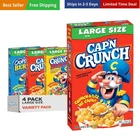 Cereal, 3 Flavor Variety Pack, Large Size Boxes, 4 Pack