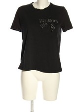 ZARA T-shirt Donna Camicia Taglia IT 40 nero stile casual