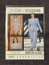 2025 Panini Caitlin Clark Chronicled #70 Dress For Success
