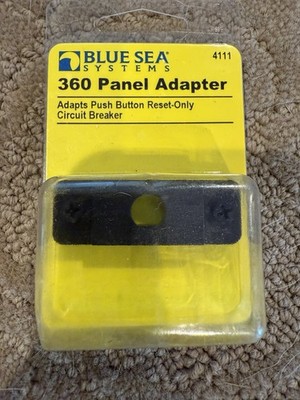 Blue Sea 4111 360 Panel Adapter for Push Button Reset Only