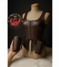 Medieval LARP Armor Renaissance Fair Cosplay Costume sca larp women